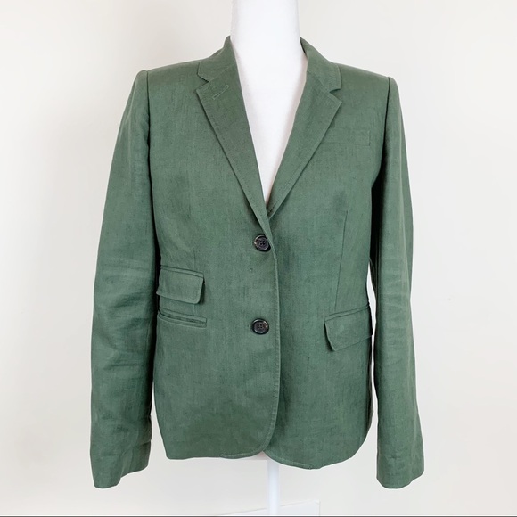 J. Crew Linen Schoolboy Blazer - Picture 3 of 14